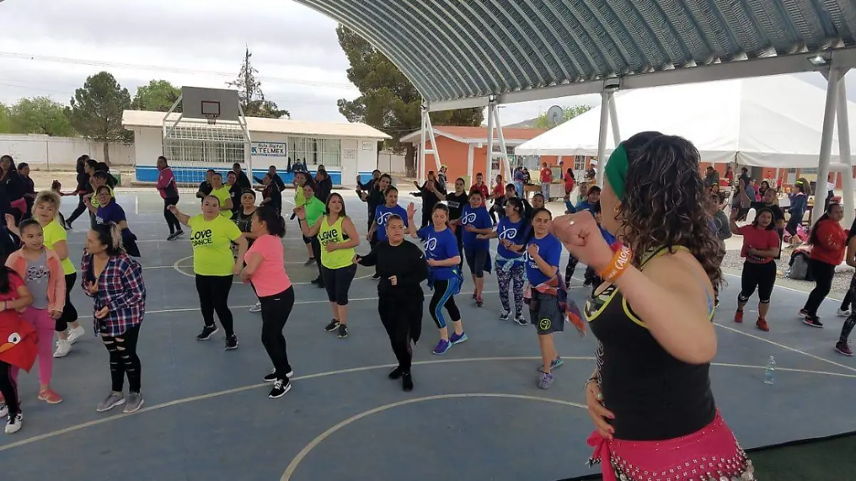 Realizan Zumbatón con el voluntariado del 2o Batallón de Infantería